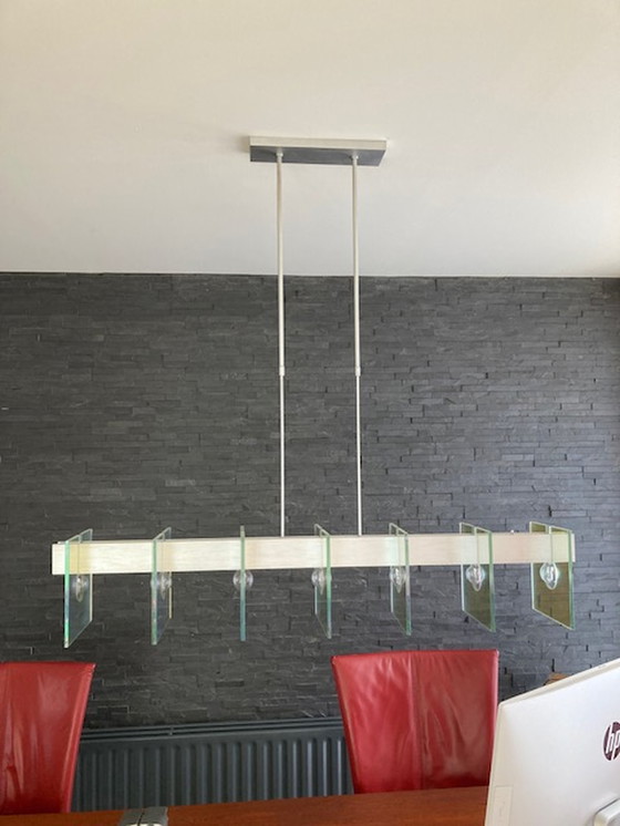 Image 1 of Design hanglamp met prisma glazen