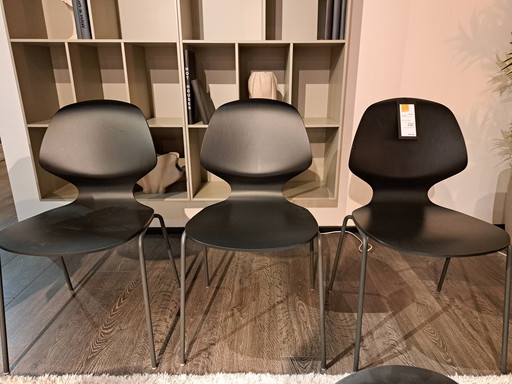 Zwarte Florence Eetkamerstoel Boconcept