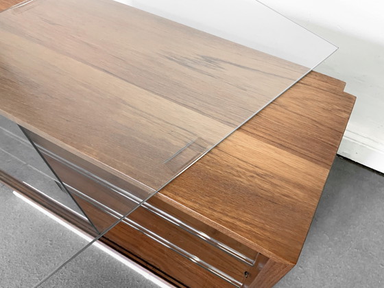 Image 1 of 1/2 Poul Cadovius Teak Vitrinekast Element Showcase Royal System Glas