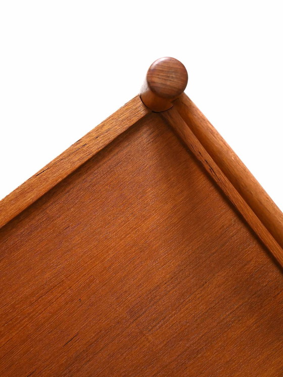 Image 1 of Vintage tafel met twee niveaus