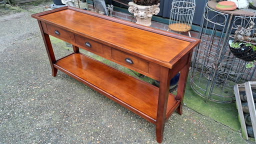 Klassieke Sidetable, Haltafel, Wandconsole Afm. 158 X 45Cm En 76Cm Hoog.