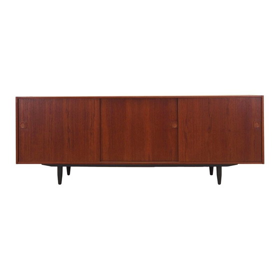 Image 1 of Vintage teakhouten dressoir, Denemarken 1970