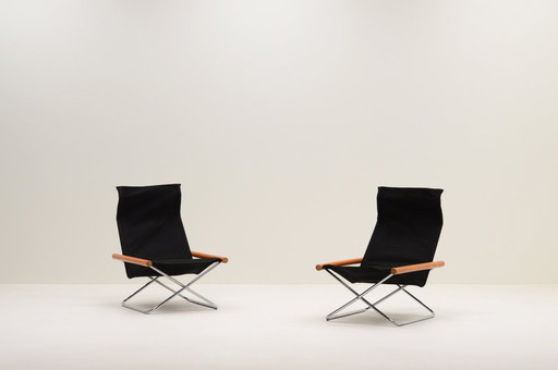 Set van 2 Ny Stoelen Door Takeshi Nii, 1950S Japan.