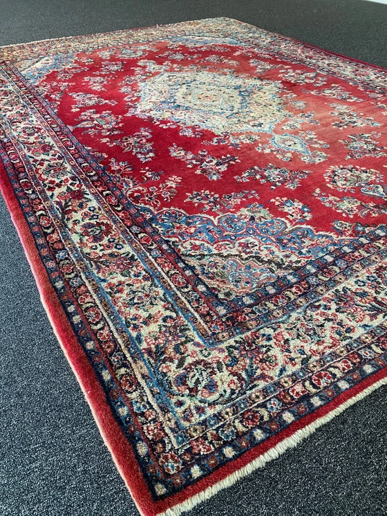 Image 1 of Xl perzisch Tabriz tapijt 272x370cm vintage vloerkleed