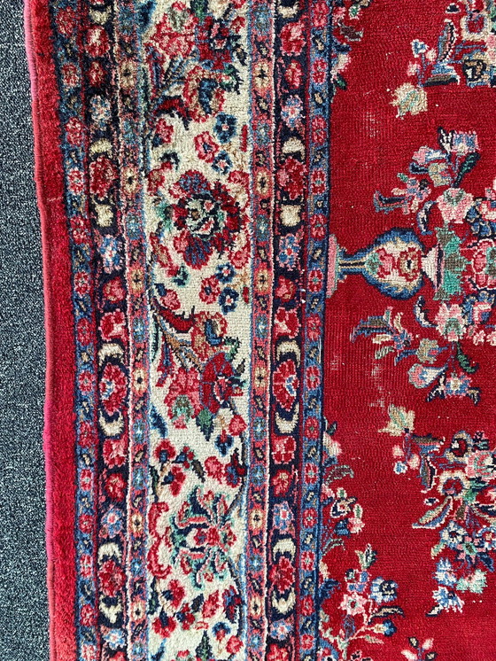 Image 1 of Xl perzisch Tabriz tapijt 272x370cm vintage vloerkleed