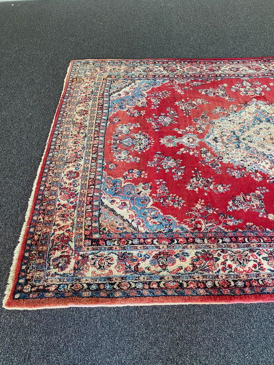 Image 1 of Xl perzisch Tabriz tapijt 272x370cm vintage vloerkleed