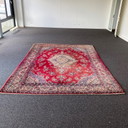 Xl perzisch Tabriz tapijt 272x370cm vintage vloerkleed