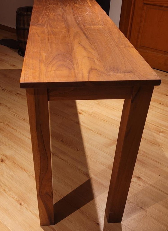 Image 1 of Prachtig Vintage Massief Teak Console