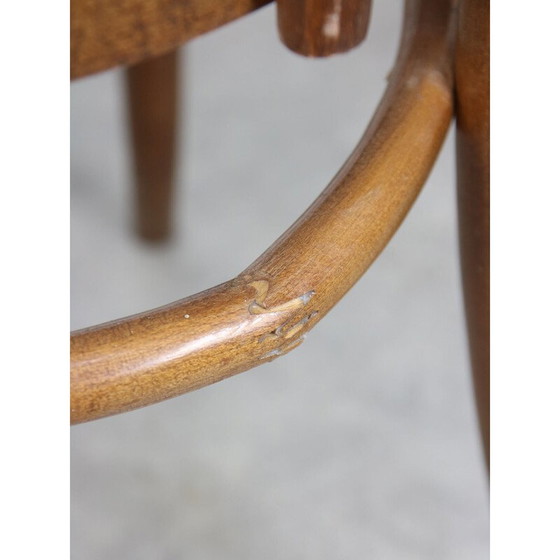 Image 1 of Paar vintage No. 18 eetkamerstoelen