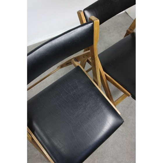 Image 1 of Paar vintage Eden eetkamerstoelen van Gio Ponti, jaren 1950