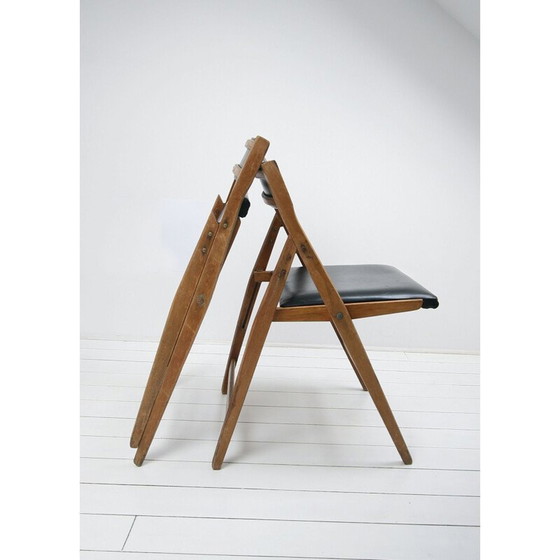 Image 1 of Paar vintage Eden eetkamerstoelen van Gio Ponti, jaren 1950