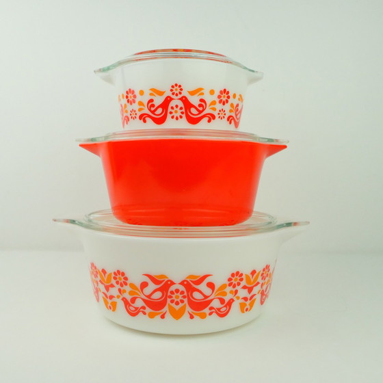 Image 1 of Pyrex Corning Friendship Ovenschaal Set 3