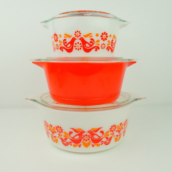 Image 1 of Pyrex Corning Friendship Ovenschaal Set 3