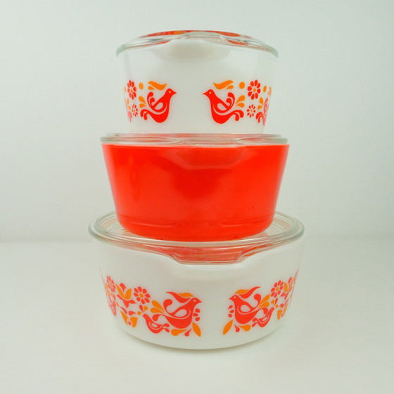 Image 1 of Pyrex Corning Friendship Ovenschaal Set 3