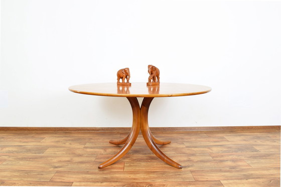 Image 1 of Mid Century Notenhouten tafel van Alma, 1960S.