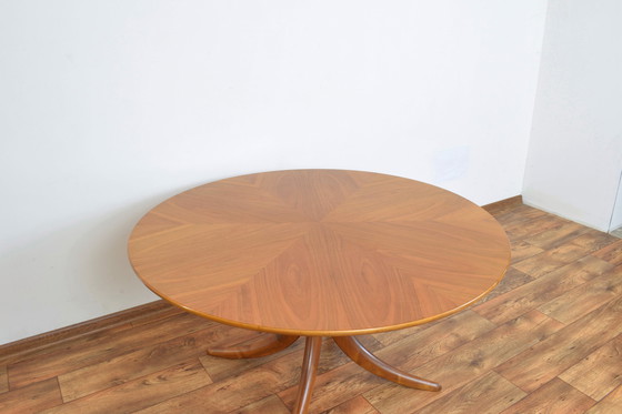 Image 1 of Mid Century Notenhouten tafel van Alma, 1960S.