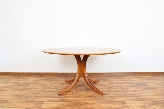 Image 1 of Mid Century Notenhouten tafel van Alma, 1960S.