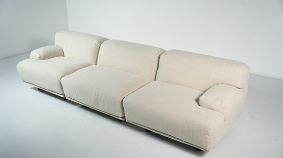 Image 1 of Mid Century Moderne Modulaire Fiandra Sofa van Vico Magistretti, Cassina, Italië, 1970S