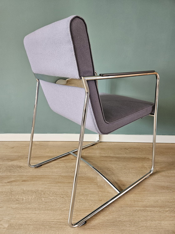 Image 1 of 4X Leolux Spring Met Leuning Stoelen