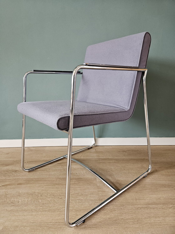 Image 1 of 4X Leolux Spring Met Leuning Stoelen