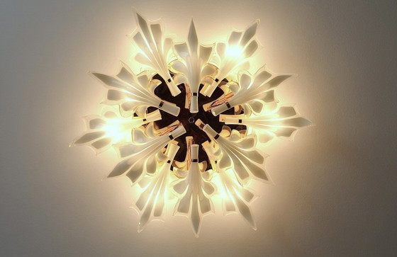 Image 1 of Franco Luce Murano Plafond/Wandlamp Franco Luce For Seguso