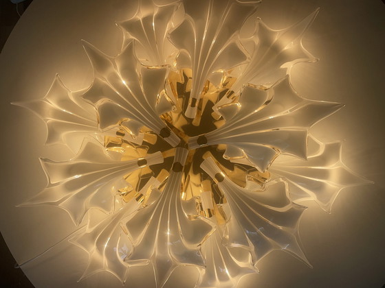 Image 1 of Franco Luce Murano Plafond/Wandlamp Franco Luce For Seguso