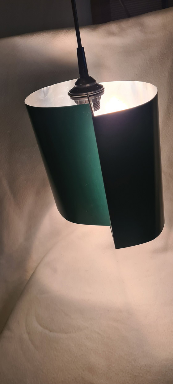 Image 1 of Tinnen hanglamp groen