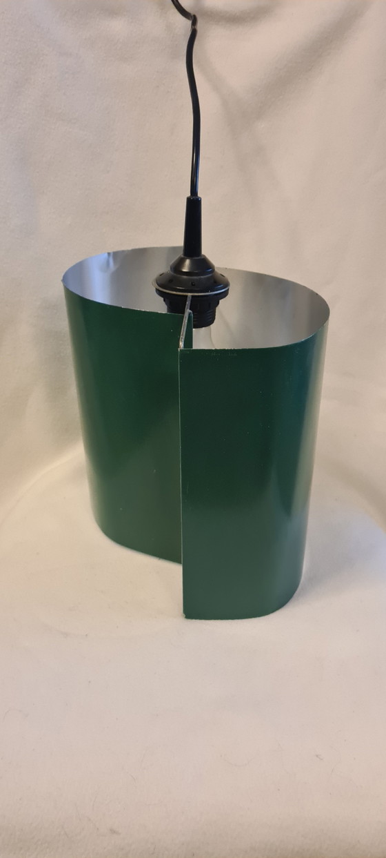 Image 1 of Tinnen hanglamp groen