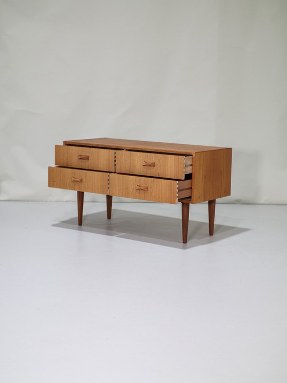 Image 1 of Clausen & Søn Dubbele Ladekast Teak Deens