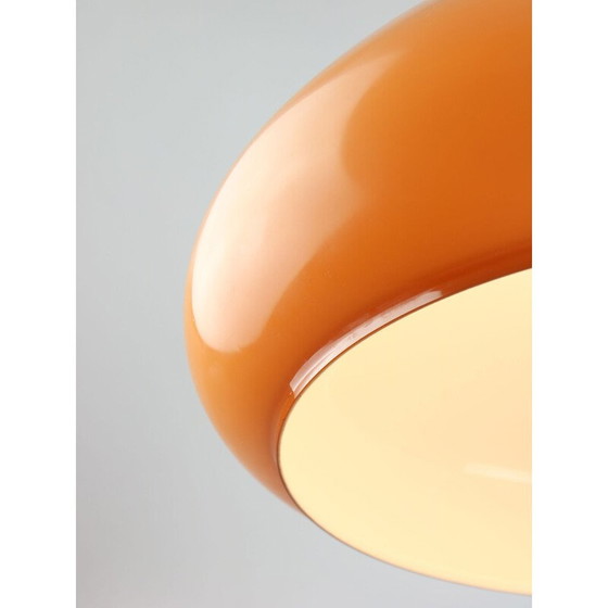 Image 1 of Vintage bruine Space Age hanglamp van Guzzini, 1960