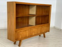 Mid Century hoge kast vintage
