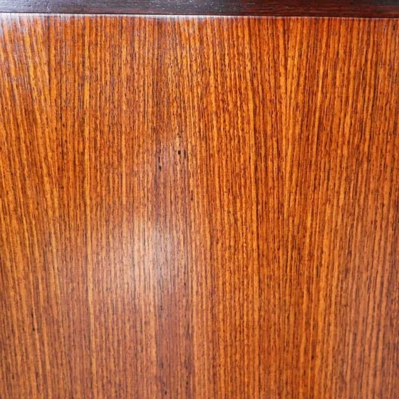 Image 1 of Bar Cabinet In Indian Rosewood Produced By 'Meubelfabriek Aurora' Belgium 1967