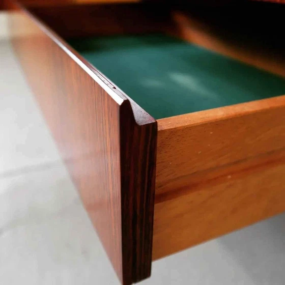 Image 1 of Bar Cabinet In Indian Rosewood Produced By 'Meubelfabriek Aurora' Belgium 1967