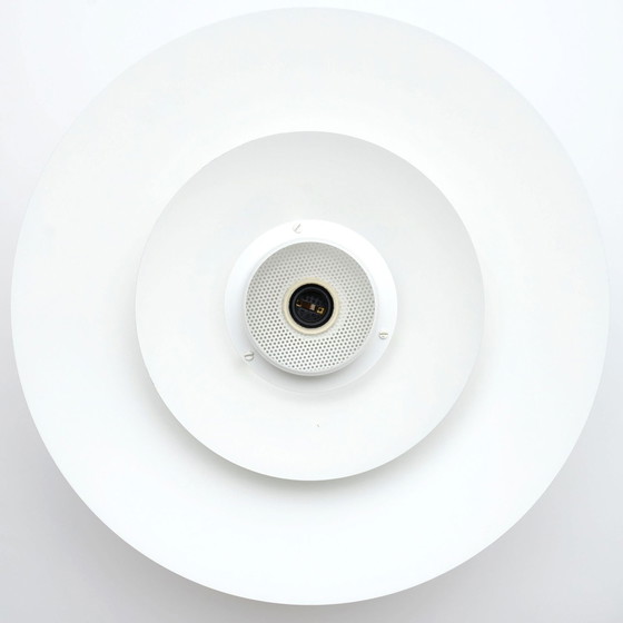 Image 1 of Witte Scandinavische Lamp, Denemarken, jaren 80