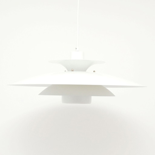 Witte Scandinavische Lamp, Denemarken, jaren 80