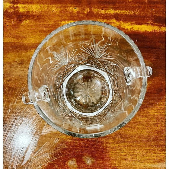 Image 1 of Vintage champagne-emmer in Baccarat kristal, Frankrijk