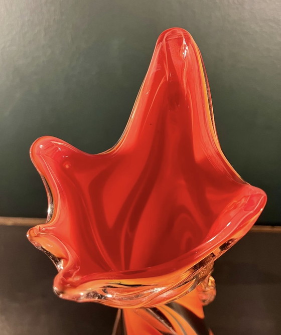 Image 1 of Vintage Murano glazen vaas