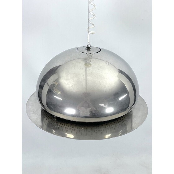 Image 1 of Vintage Nictea hanglamp in vernikkeld messing van Afra en Tobia Scarpa voor Flos, 1960