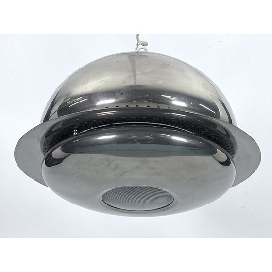 Image 1 of Vintage Nictea hanglamp in vernikkeld messing van Afra en Tobia Scarpa voor Flos, 1960