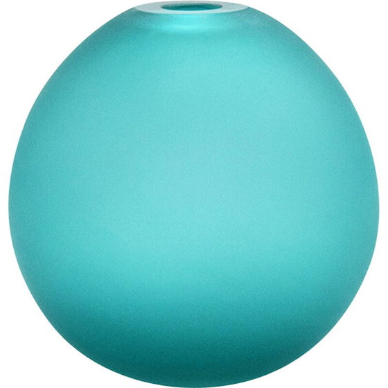 Image 1 of Vintage bolvormige vaas van Cenedese Murano, 1970