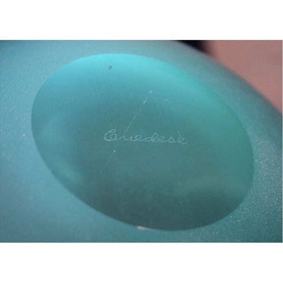 Image 1 of Vintage bolvormige vaas van Cenedese Murano, 1970