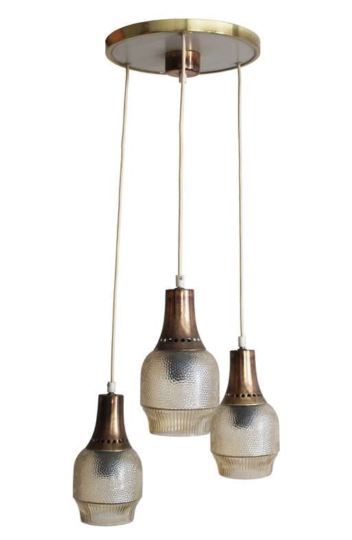 Hanglamp plafond kroonluchter 1960