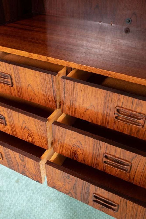 Image 1 of Chique Deens Design jaren 60 buffetkast Rosewood, ladekast