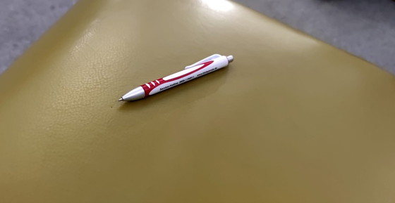 Image 1 of Koinor Sesssel + Kruk Mid Century 60s Deens Ontwerp Vintage Retro 60S Loungestoel Fauteuil Leer