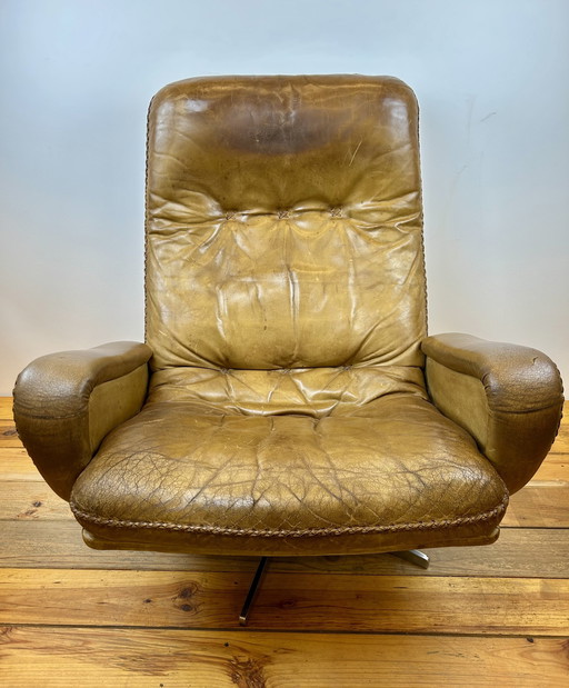 De Sede S231 Leren Fauteuil Jaren 70