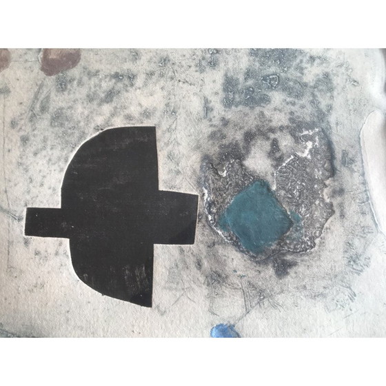 Image 1 of Abstracte litho in reliëf