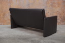 Donkerbruine leren Leolux Boavista Evidence design bank