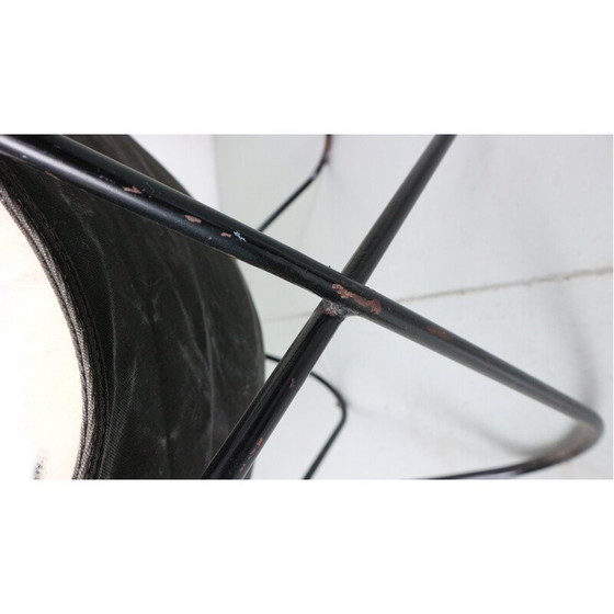 Image 1 of Vintage metalen en canvas vlinderstoel van Jorge Hardoy-Ferrari voor Knoll, 1960
