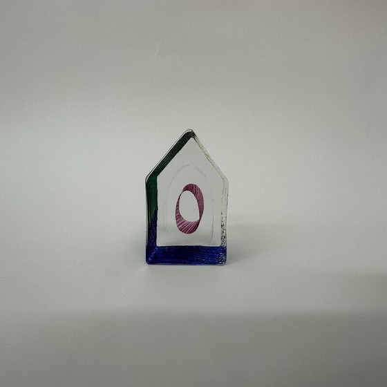 Image 1 of Vintage glazen sculptuur van Bertil Vallien voor Kosta Boda, Zweden 1993