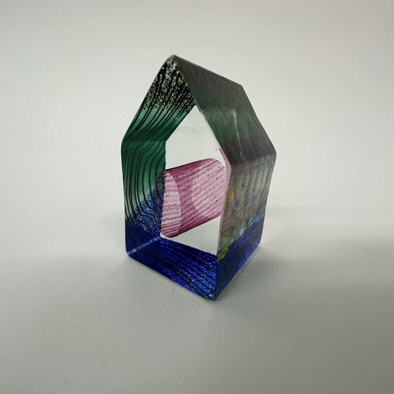 Image 1 of Vintage glazen sculptuur van Bertil Vallien voor Kosta Boda, Zweden 1993